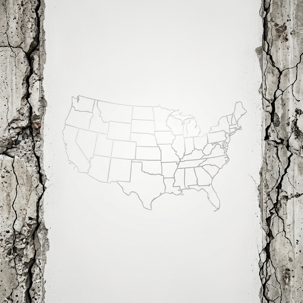 US Territory Map Background